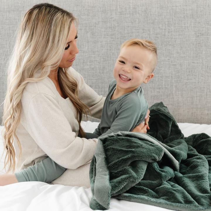 Hunter Lush Blanket Saranoni Lil Tulips