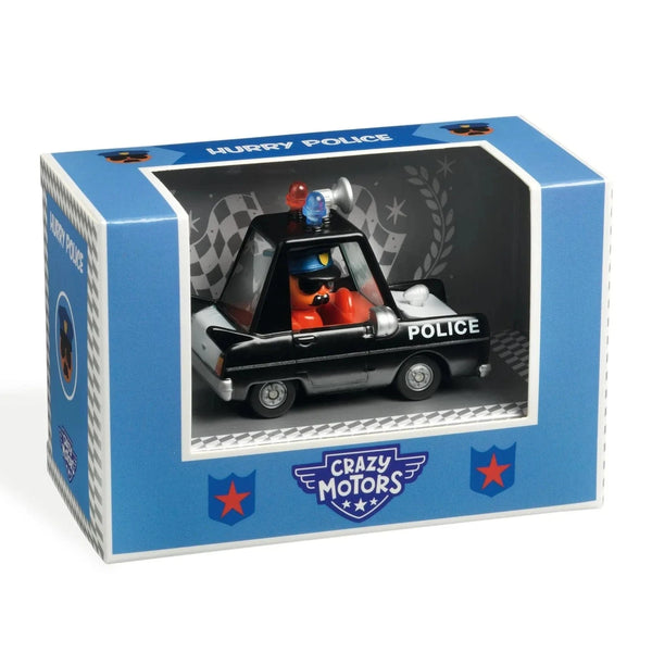 Hurry Police Crazy Motors Djeco Lil Tulips