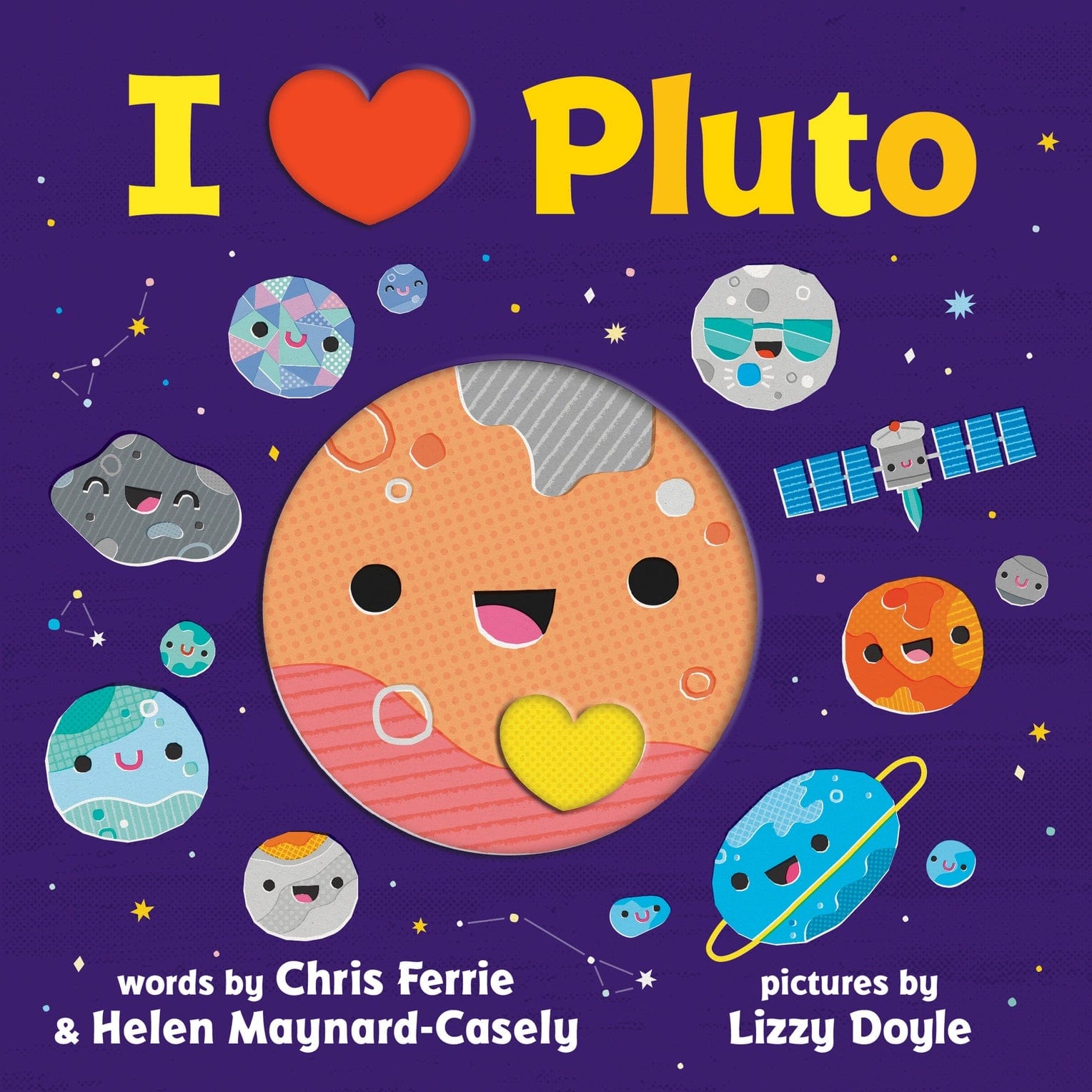 I Heart Pluto Board Book SourceBooks Lil Tulips