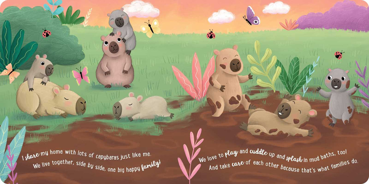I Love Being A Capybara: Padded Board Book Simon & Schuster Lil Tulips