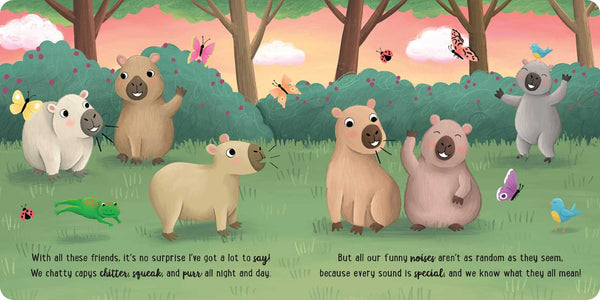 I Love Being A Capybara: Padded Board Book Simon & Schuster Lil Tulips