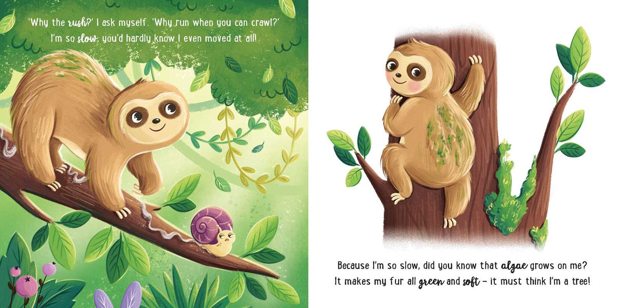 I Love Being A Sloth: Padded Board Book Simon & Schuster Lil Tulips