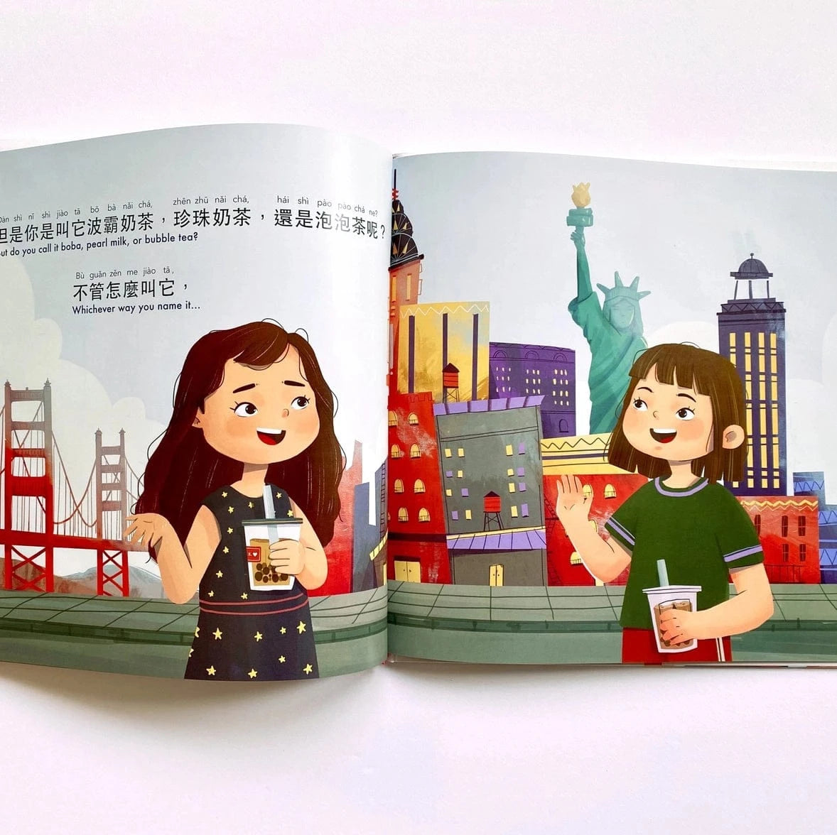 I Love Boba! - the First Children's Book About Bubble Tea (Bilingual -Traditional Chinese with Pinyin and English) Lychee Press Lil Tulips
