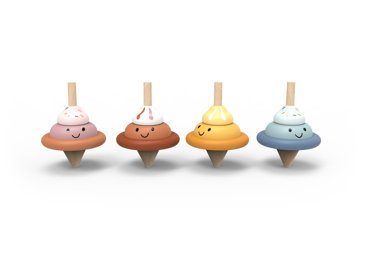 Ice Cream Spinning Top  - Styles Vary Speedy Monkey Lil Tulips