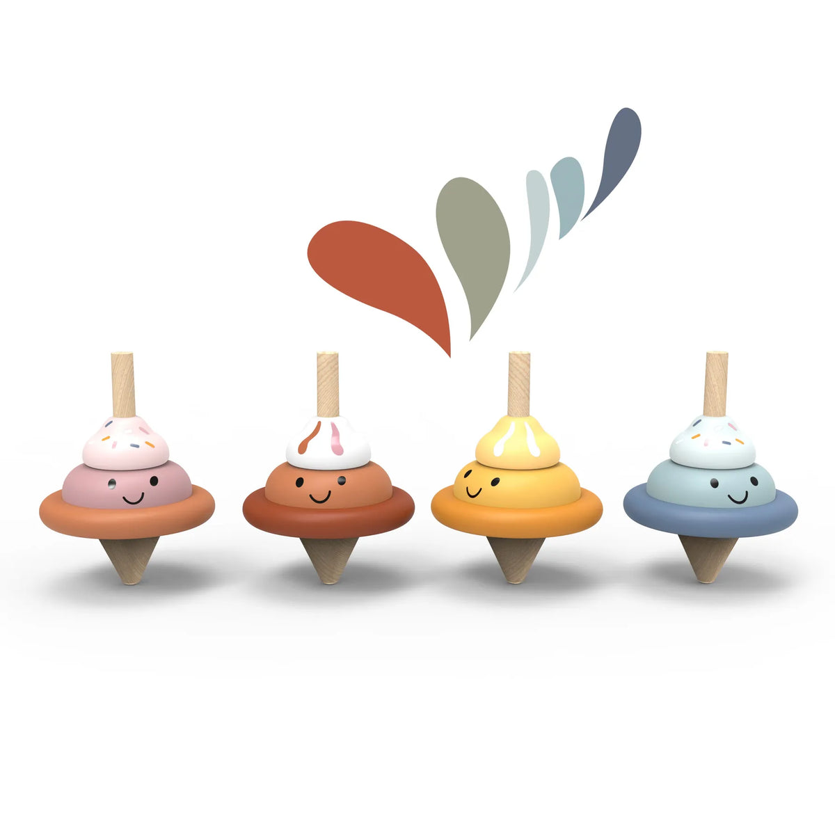 Ice Cream Spinning Top  - Styles Vary Speedy Monkey Lil Tulips