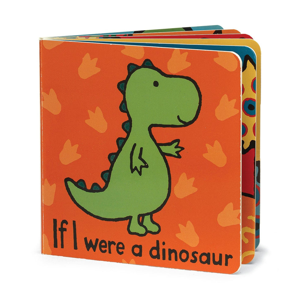 If I were a Dinosaur Board Book JellyCat JellyCat Lil Tulips