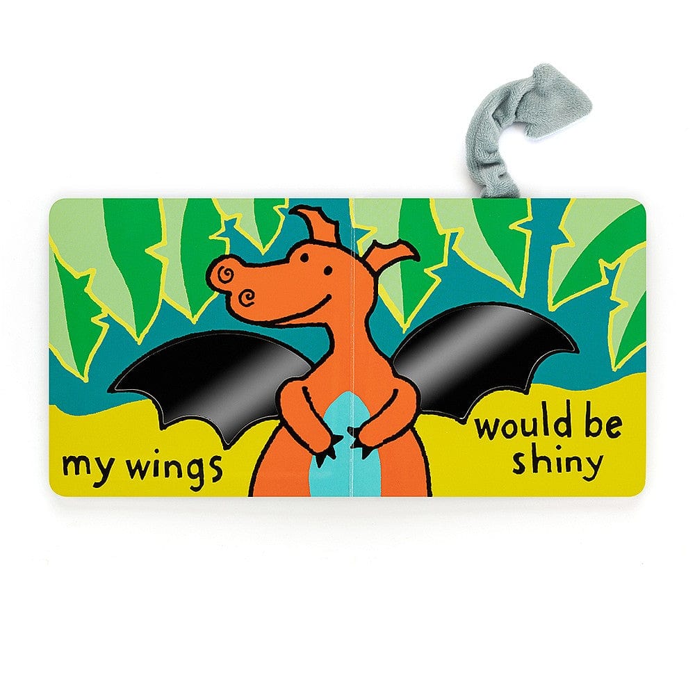 If I were a Dragon Board Book JellyCat JellyCat Lil Tulips