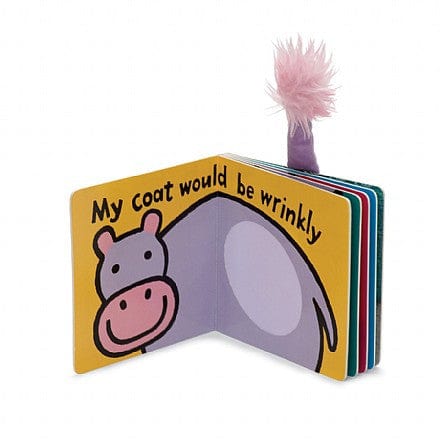 If I Were a Hippo Board Book Default JellyCat JellyCat Lil Tulips