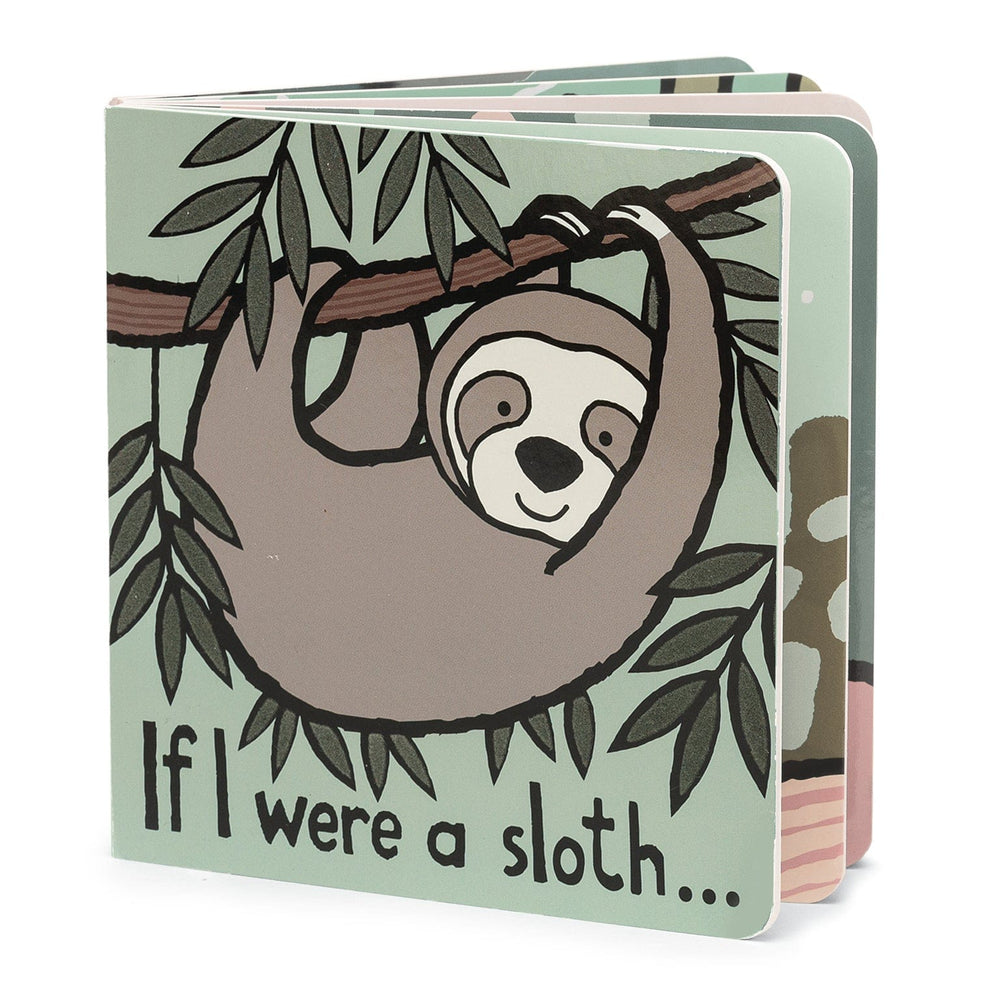 If I were a Sloth Board Book JellyCat JellyCat Lil Tulips