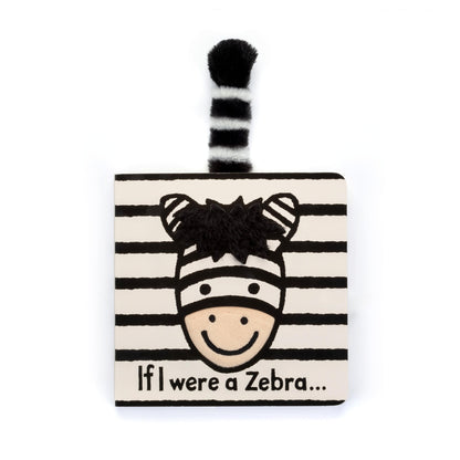If I were a Zebra Board Book Jellycat Books Lil Tulips