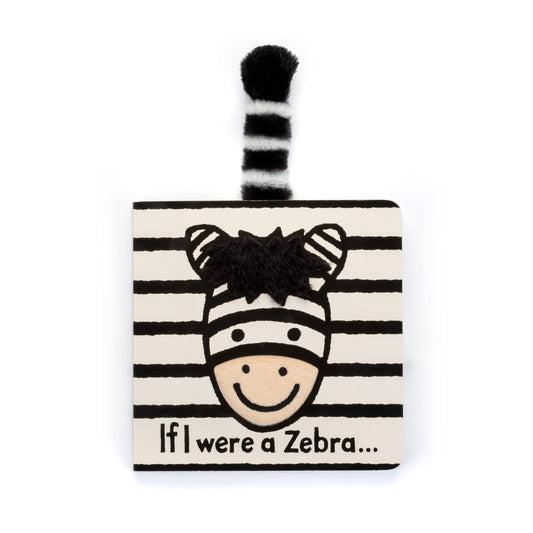 If I were a Zebra Board Book Jellycat Books Lil Tulips