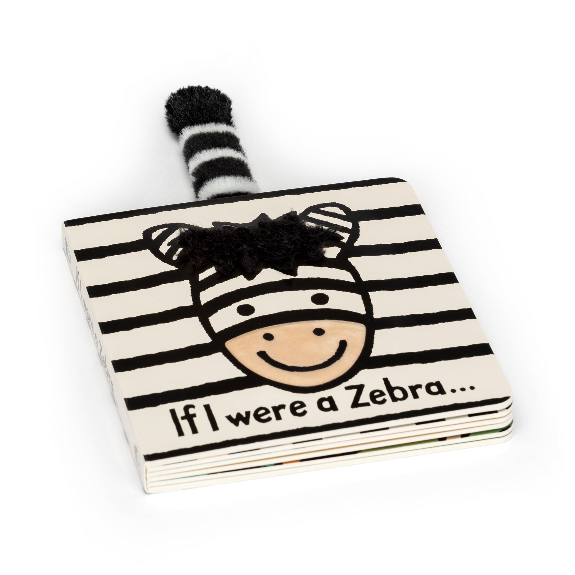 If I were a Zebra Board Book Jellycat Books Lil Tulips