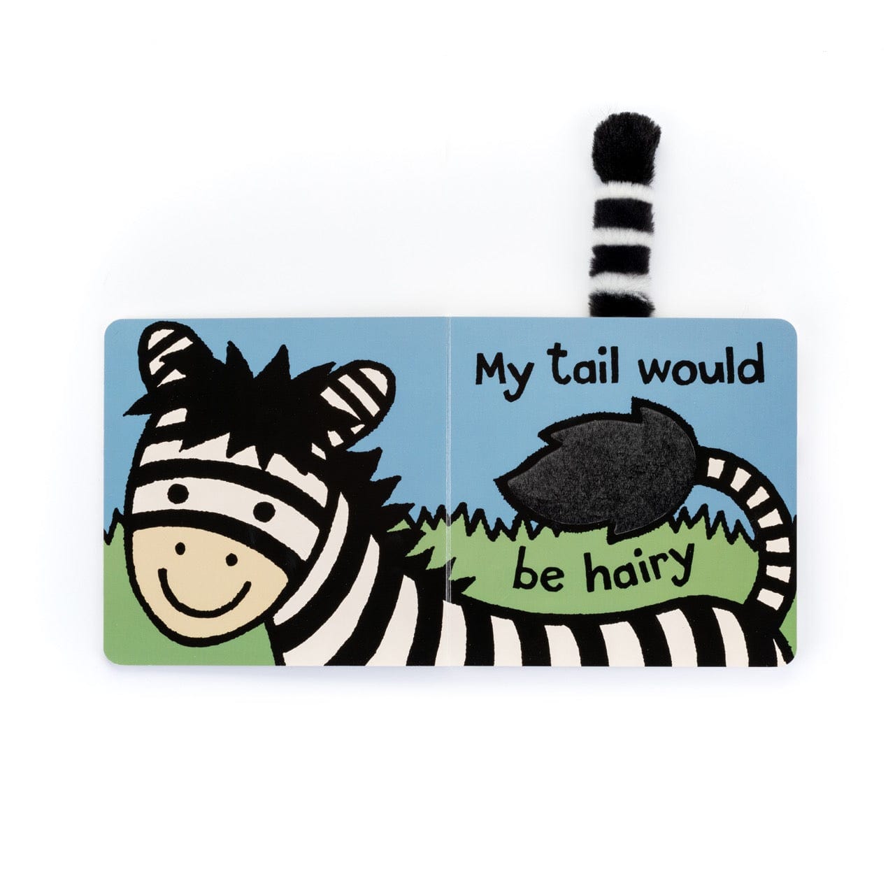 If I were a Zebra Board Book Jellycat Books Lil Tulips