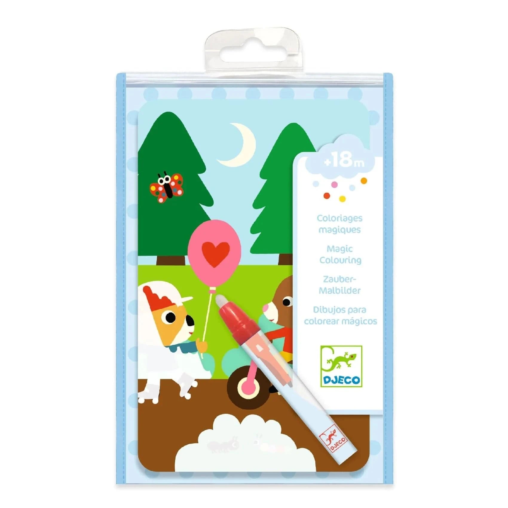 In the Park Magic Coloring Kit Djeco Lil Tulips