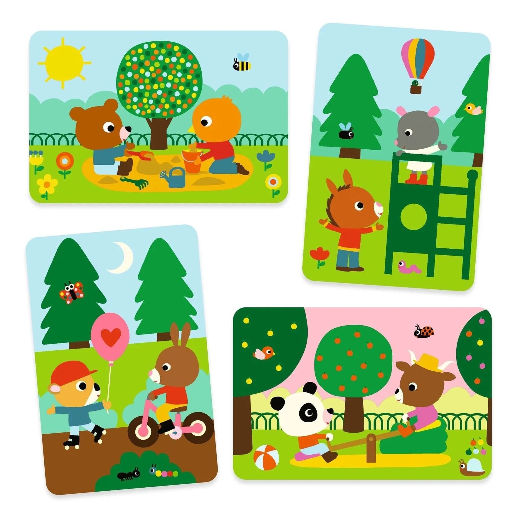 In the Park Magic Coloring Kit Djeco Lil Tulips