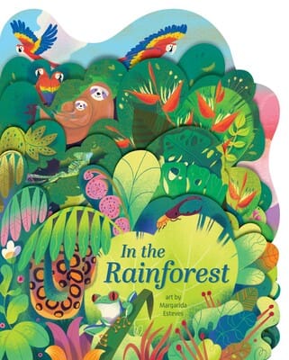 In the Rainforest Board Book Gibbs-Smith Lil Tulips