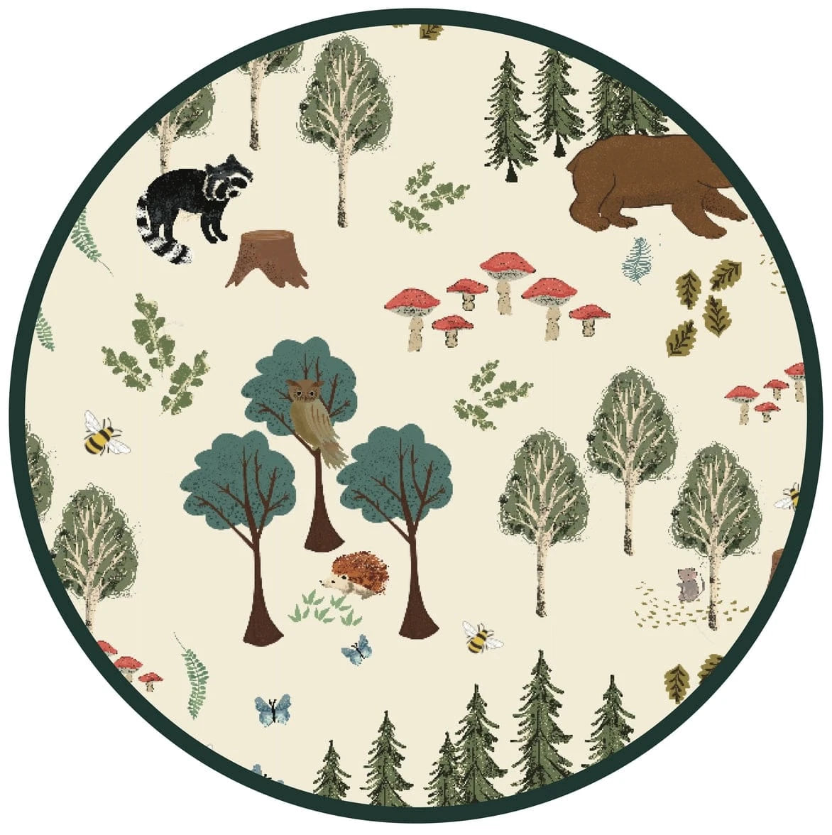 In the Woods Bamboo Convertible Baby Pajamas Emerson and Friends Lil Tulips