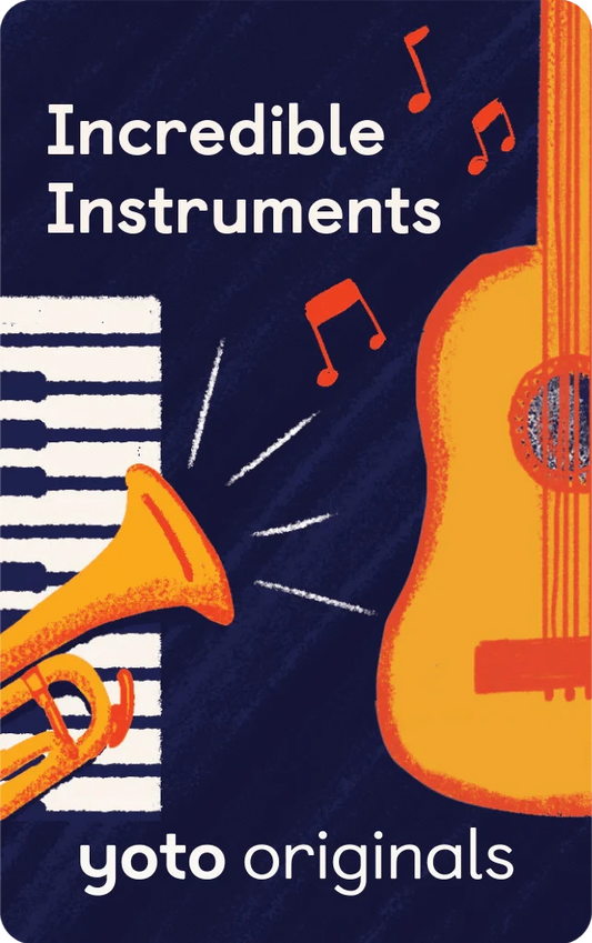 Incredible Instruments - Audiobook Card Yoto Lil Tulips