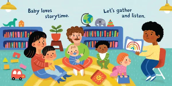 Indestructibles: Baby Loves the Library Indestructibles Lil Tulips