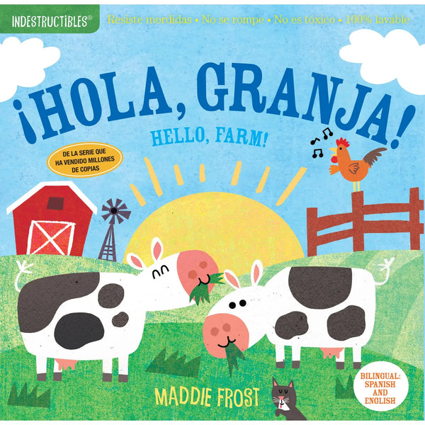 Indestructibles: ¡Hola, granja! / Hello, Farm! Indestructibles Lil Tulips