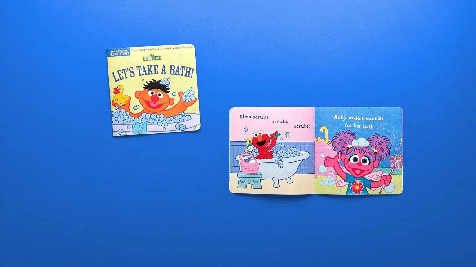 Indestructibles: Sesame Street: Let’s Take a Bath! Indestructibles Lil Tulips