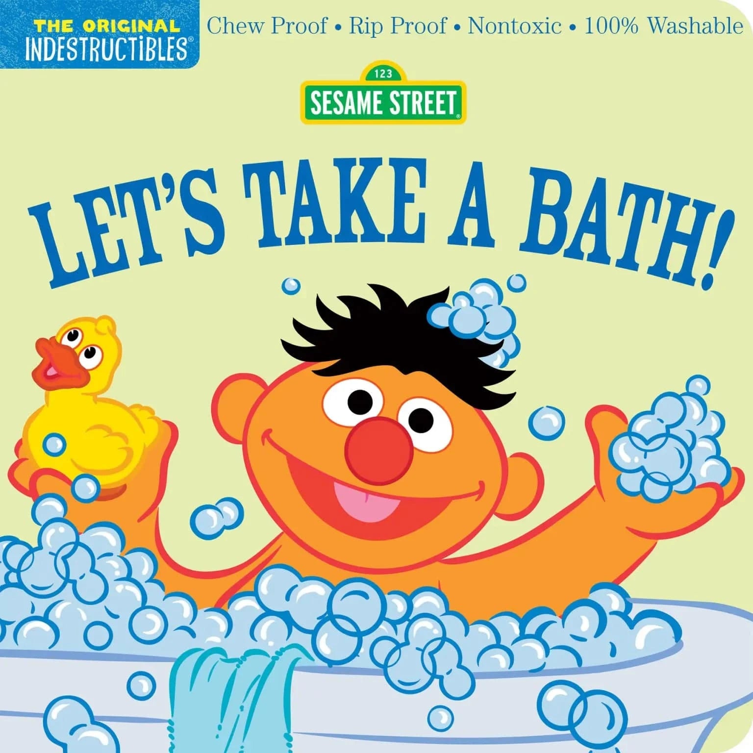 Indestructibles: Sesame Street: Let’s Take a Bath! Indestructibles Lil Tulips