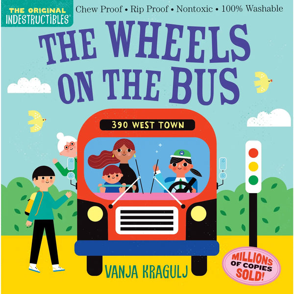 Indestructibles: The Wheels on the Bus Indestructibles Lil Tulips