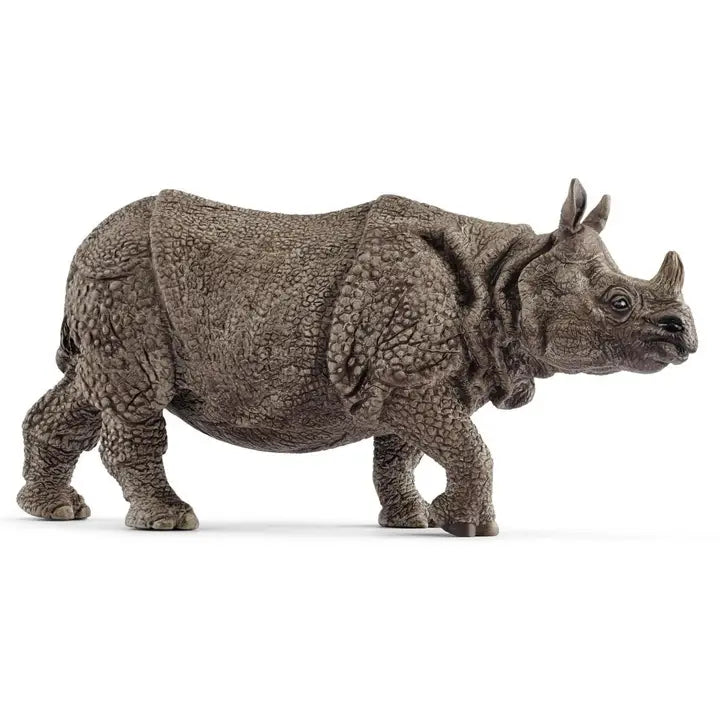 Indian Rhinoceros Safari Animal Toy Schleich Lil Tulips