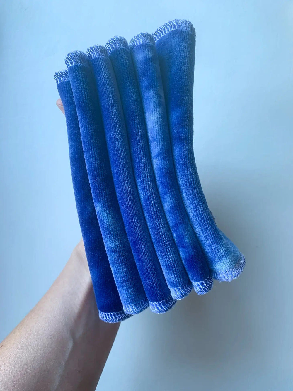 Indigo 6-pack Tie Dye Organic Wipes Rainbow Waters Lil Tulips