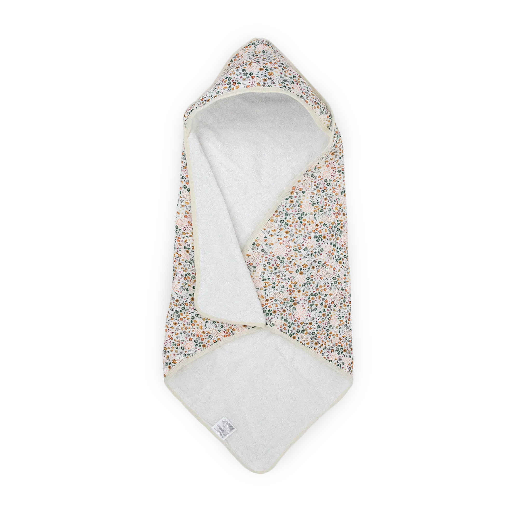 Infant Hooded Towel - Pressed Petals Little Unicorn Lil Tulips