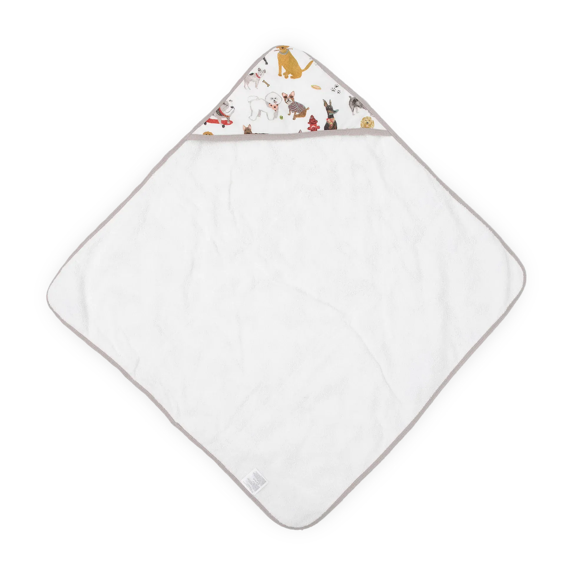 Infant Hooded Towel - Woof Little Unicorn Lil Tulips