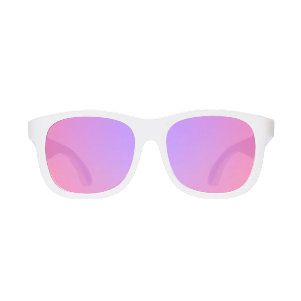Iridescent Orchid Two-Tone Navigator Sunglasses Babiators Lil Tulips