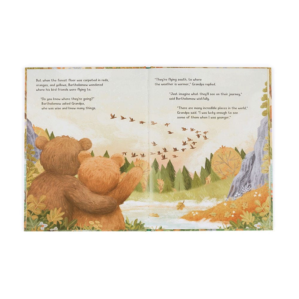 It's a Big World Bartholomew Book JellyCat Lil Tulips