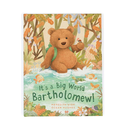 It's a Big World Bartholomew Book JellyCat Lil Tulips