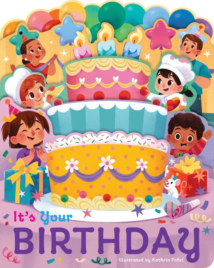 It's Your Birthday Board Book Gibbs-Smith Lil Tulips