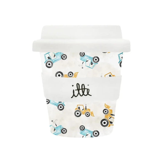 Itti Bamboo Baby Cino Cup + 2 Straws - Dozer Itti Lil Tulips