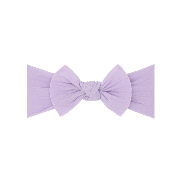 Itty Bitty Knot - Light Orchid Baby Bling Bows Lil Tulips