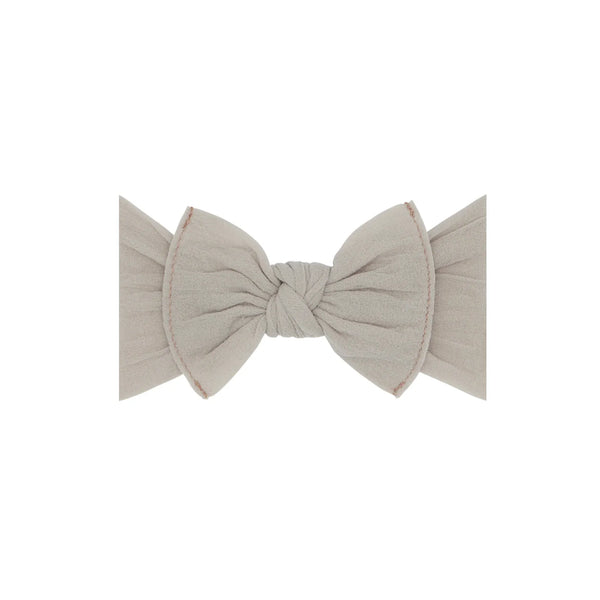 Itty Bitty Knot - Mushroom Baby Bling Bows Lil Tulips