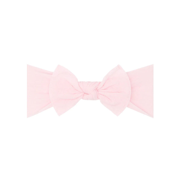 Itty Bitty Knot - Pink Baby Bling Bows Lil Tulips