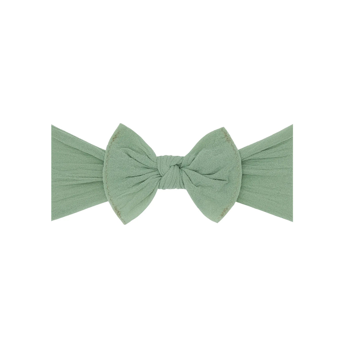 Itty Bitty Knot - Sage Baby Bling Bows Lil Tulips