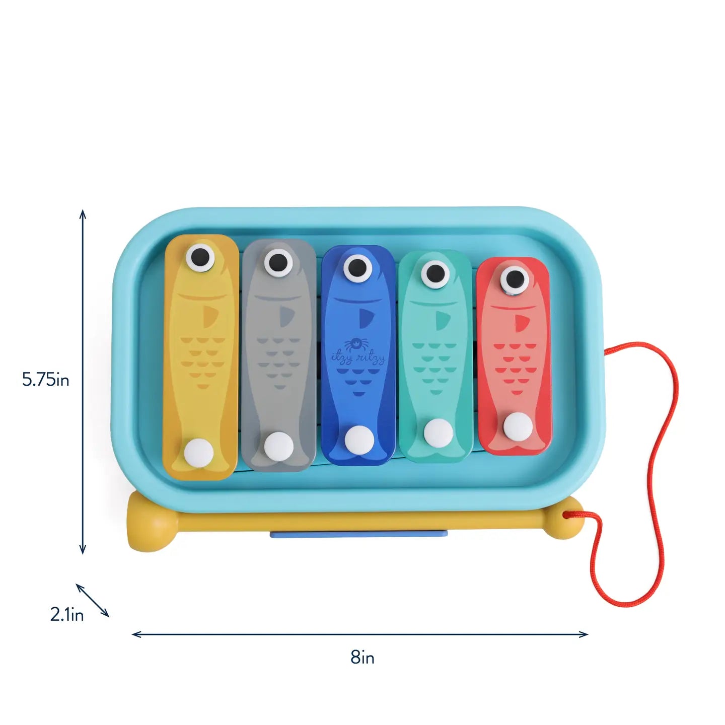 Itzy Music School™ Sardine Xylophone Toy Itzy Ritzy Lil Tulips