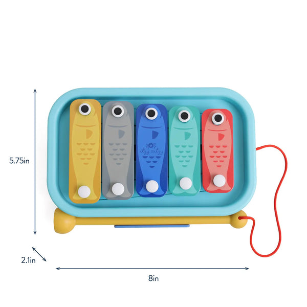 Itzy Music School™ Sardine Xylophone Toy Itzy Ritzy Lil Tulips