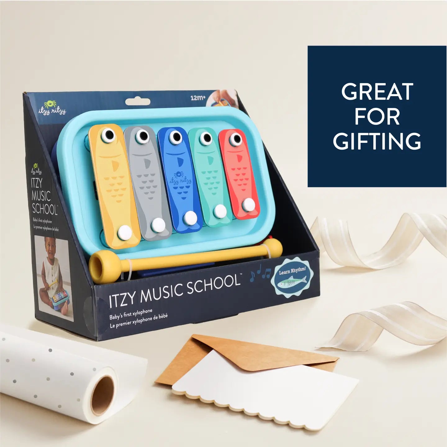 Itzy Music School™ Sardine Xylophone Toy Itzy Ritzy Lil Tulips