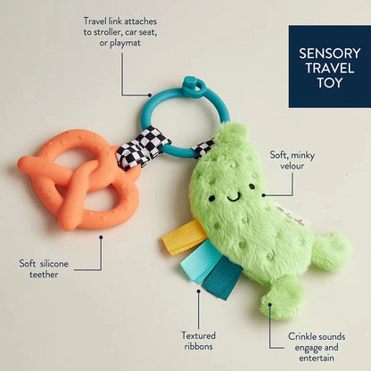 Itzy Pal - Parker the Pickle Itzy Ritzy Pacifiers & Teethers Lil Tulips