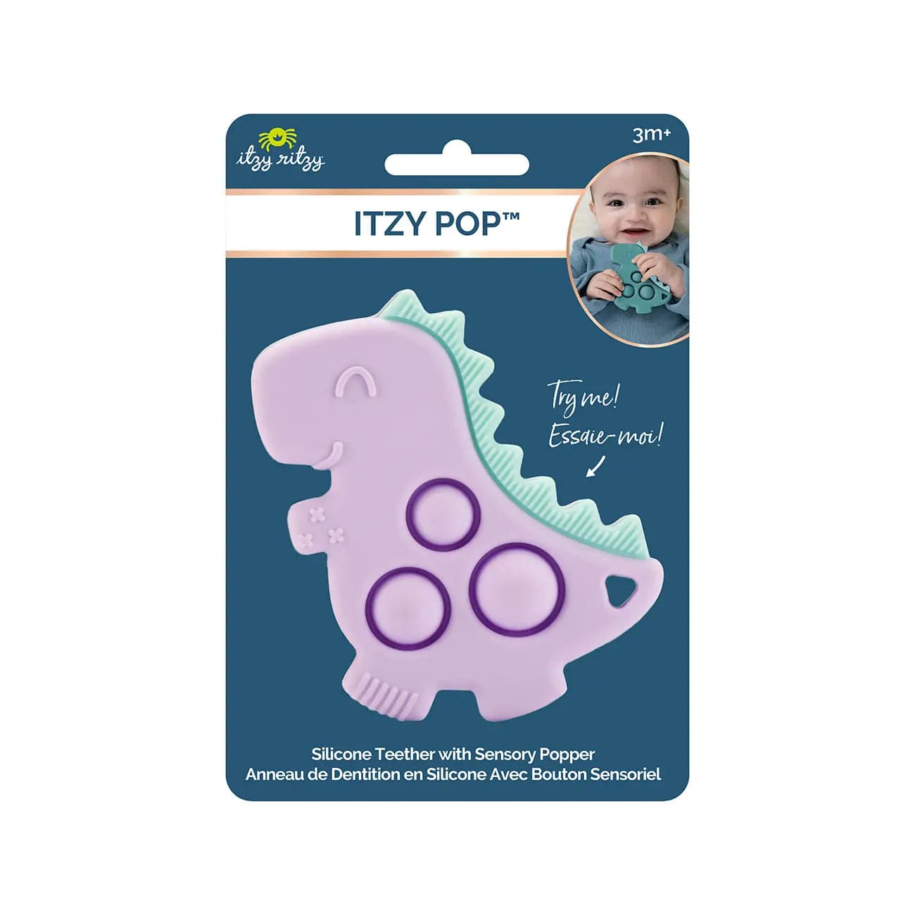 Itzy Pop Lilac Dino Itzy Ritzy Lil Tulips