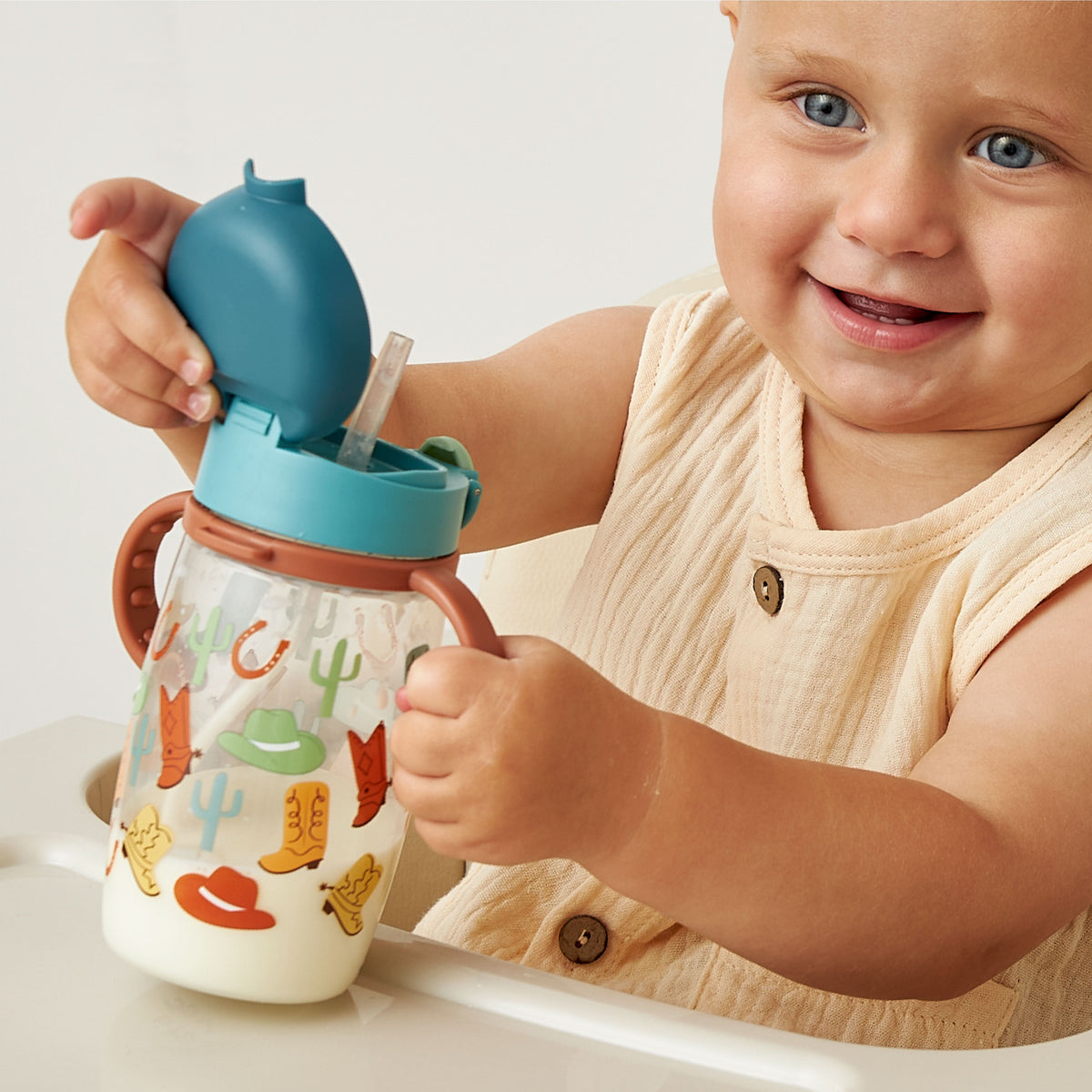 Itzy Sips Straw Cup – Giddy Up! Itzy Ritzy Lil Tulips
