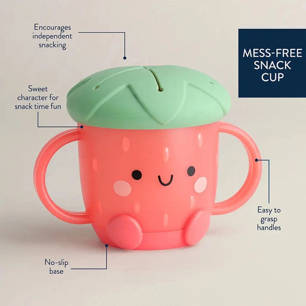 Itzy Ritzy Itzy Snack Cup™ Strawberry – view 5