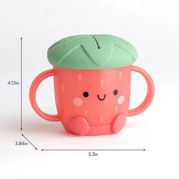 Itzy Ritzy Itzy Snack Cup™ Strawberry – view 6