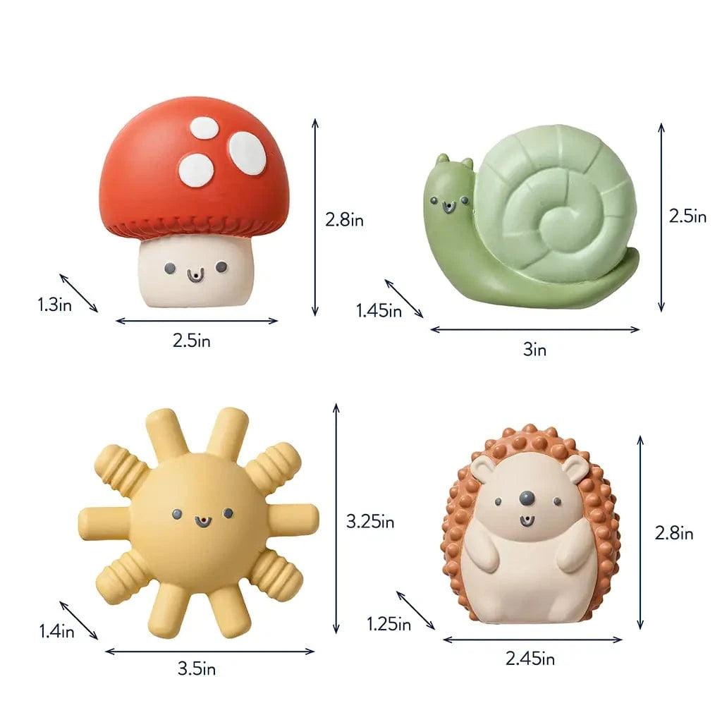 Itzy Squirt™ 4-pack of Soft Bath Toys Itzy Ritzy Lil Tulips