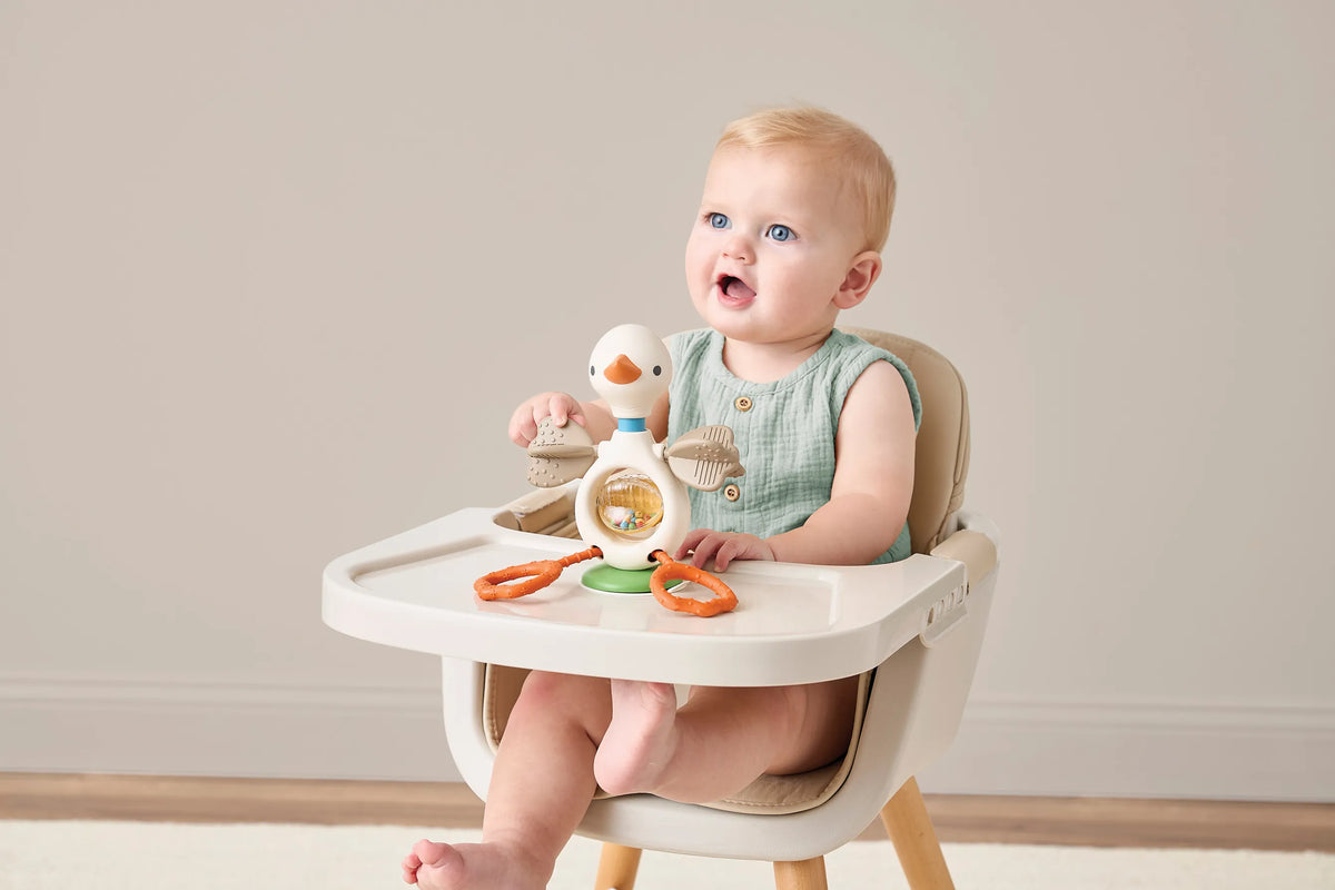 Itzy Twist & Bop™ - High Chair Sensory Toy Goose Itzy Ritzy Lil Tulips